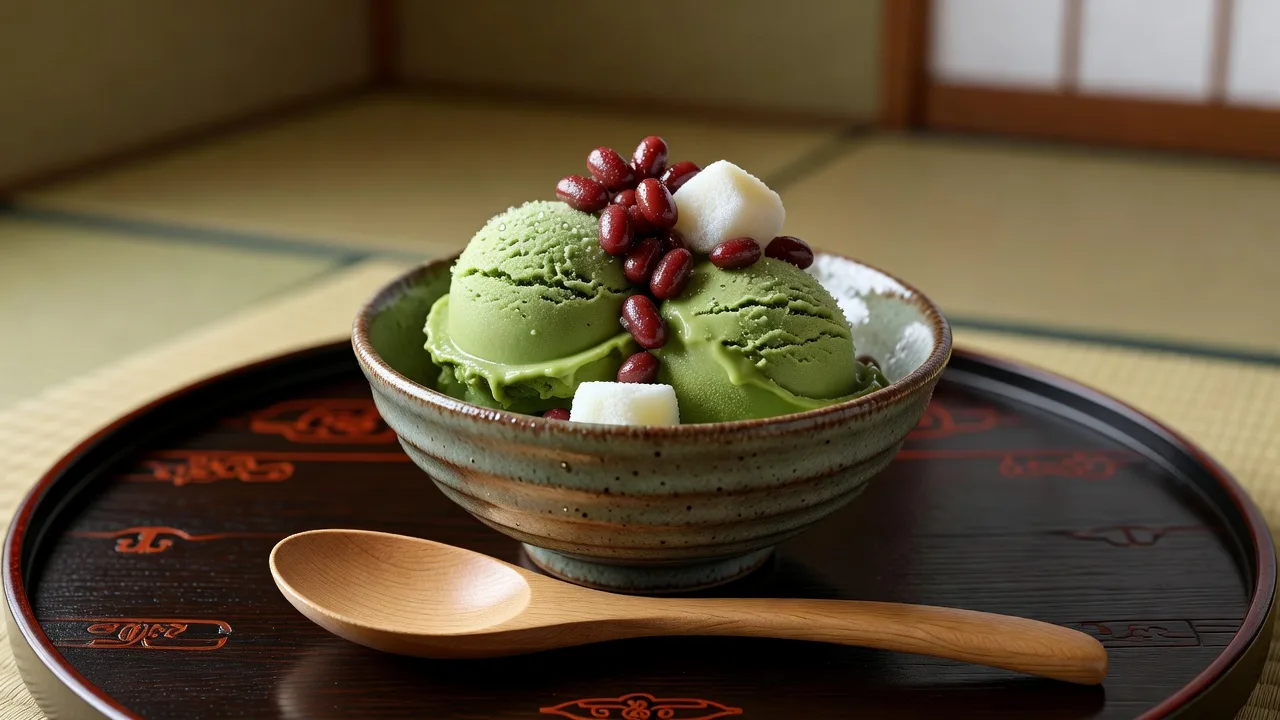抹茶アイスクリーム