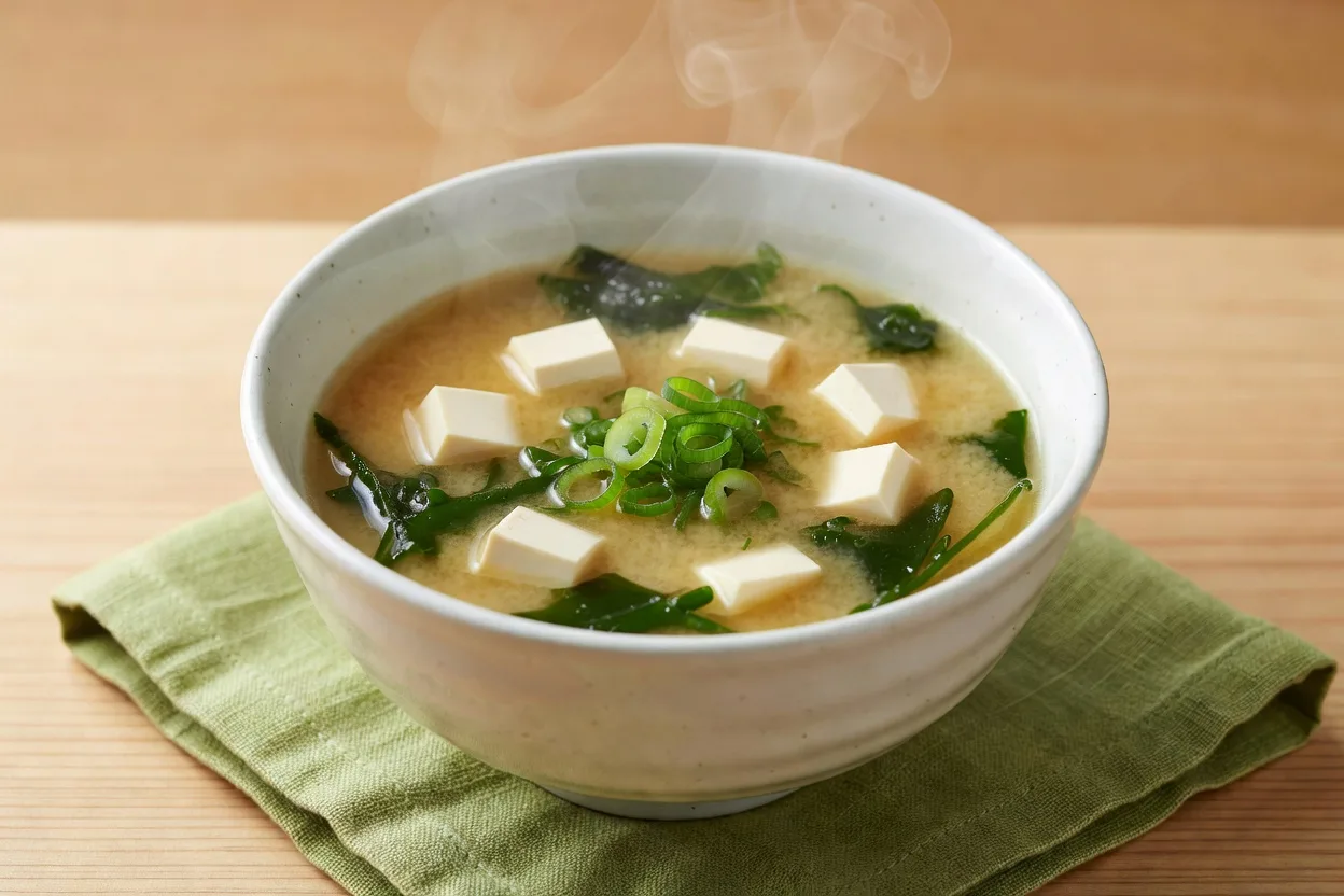 出汁の香る味噌汁